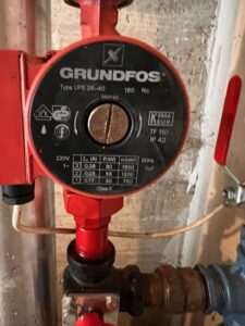 Remplacement de circulateur